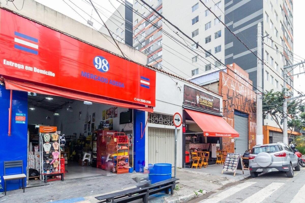 Rubi Studio No Bras Com Piscina - Metro Bras Sao Paulo Dış mekan fotoğraf